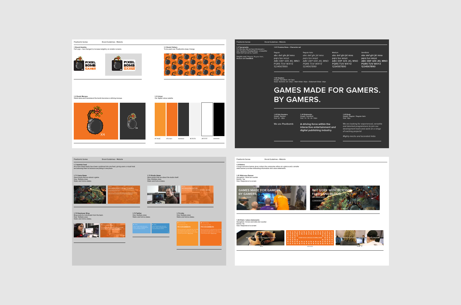 Pixelbomb Games Brand Guidelines 01